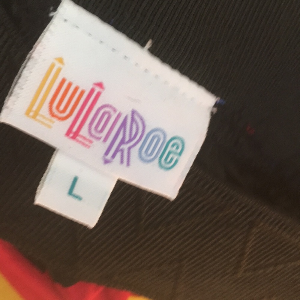LuLaRoe multi colored Aztec print skirt (Lola) - Picture 5 of 6